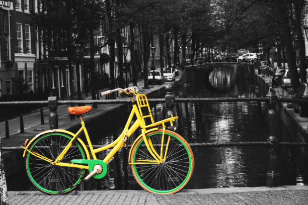istock Yellow bike 1166951503