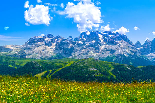 istock Brenta Dolomites as seen from above Madonna di Campiglio 1166952827