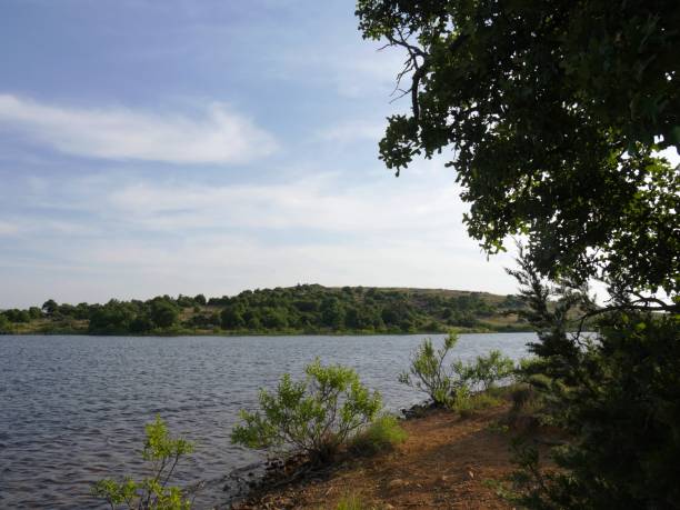 istock lakeside view of Lake Elmer Thomas, Comanche County, Oklahoma 1166954472
