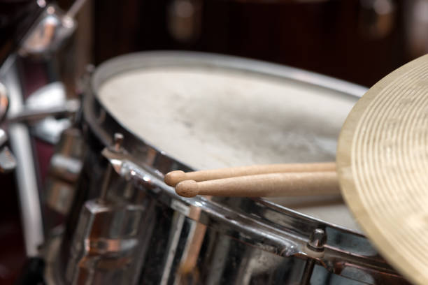istock close view of a pair drumstick on a snare drum 1166954787