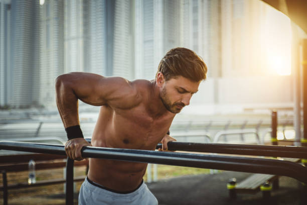 istock Athlete training outdoors 1166961196