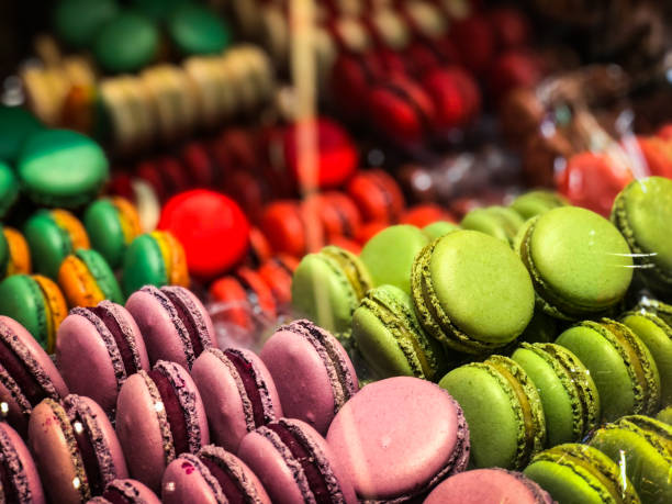 istock artisanal designed sweets - home made cakes, mini cakes, macaroons, eclairs 1166964399