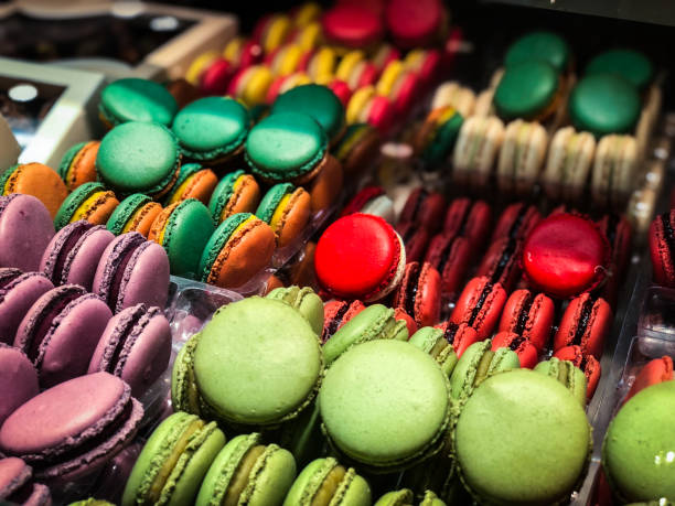 istock artisanal designed sweets - home made cakes, mini cakes, macaroons, eclairs 1166964404