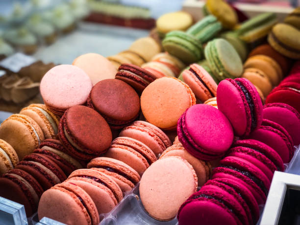 istock artisanal designed sweets - home made cakes, mini cakes, macaroons, eclairs 1166964538