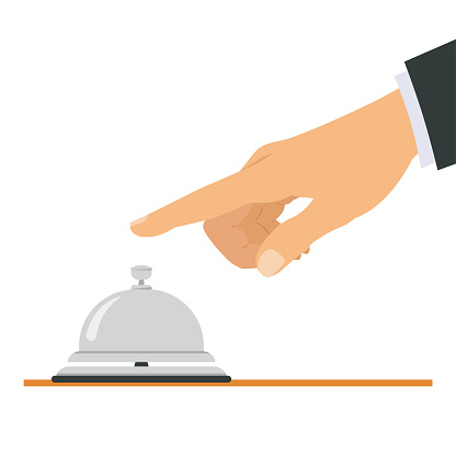 Service Bell Animation Service Bell Stock Illustration - Download Image Now - Abstract, Adult ...
