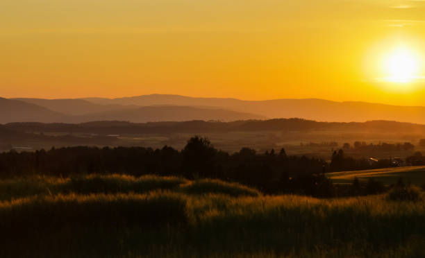 istock Sunset at Byneset, Trondheim 1166968494