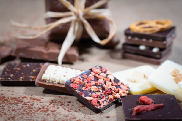 istock Various types of chocolate with particular decoration 1166975227