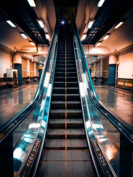 This is a metro station in New Delhi, India. [Instagram: @DesiSnapper]