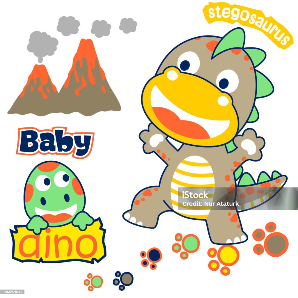 Vui Vẻ Khủng Long Nhỏ Thiết Kế Áo Sơ Mi Trẻ Em Hình Nền Minh Họa ...