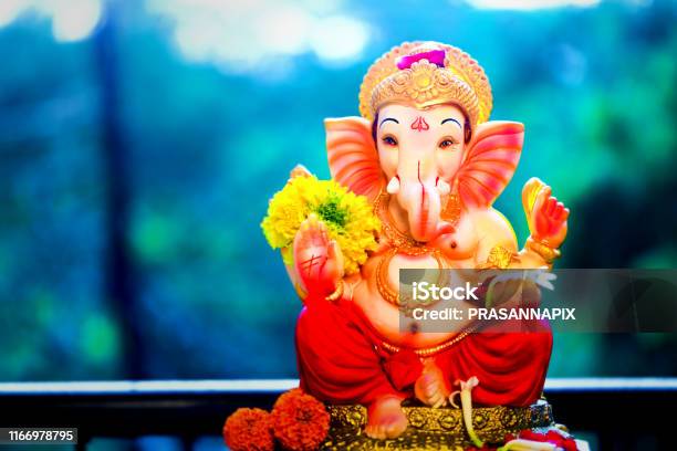 Lord Ganesha Indian Ganesh Festival Stock Photo - Download Image Now -  Ganesha, Ganesh - Nepal, God - iStock
