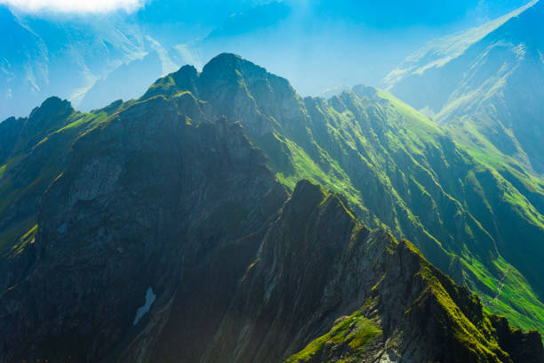 istock beautiful mountain crest in Fagaras 1166979722