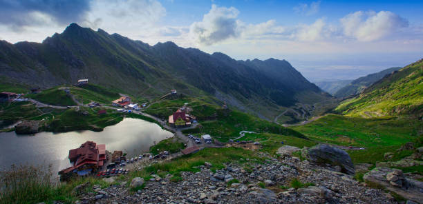 istock Balea lake in Fagaras mountains 1166979749
