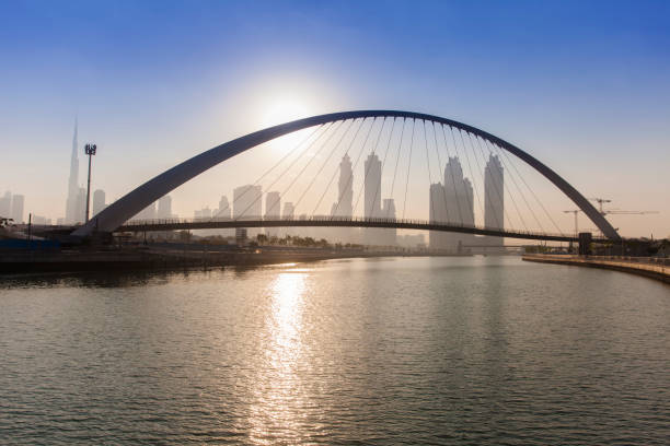 istock Tolerance Bridge in Dubai city 1166979764