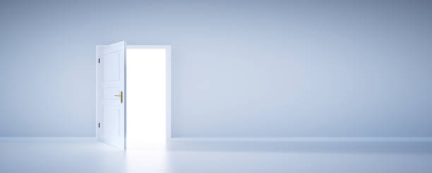 istock Open door to light, new life 1166982042