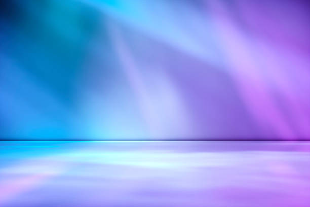istock Artistic studio wall background in tones of purple 1166982280