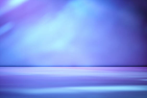 istock Artistic studio wall background in tones of purple 1166982287