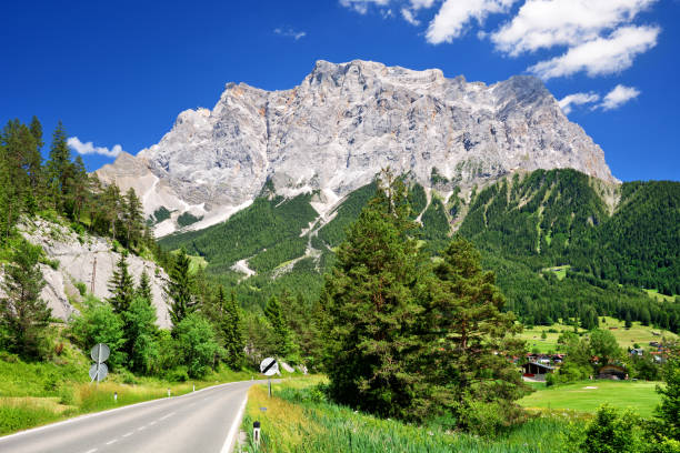 istock Road to Zugspitze mountain 1166983460