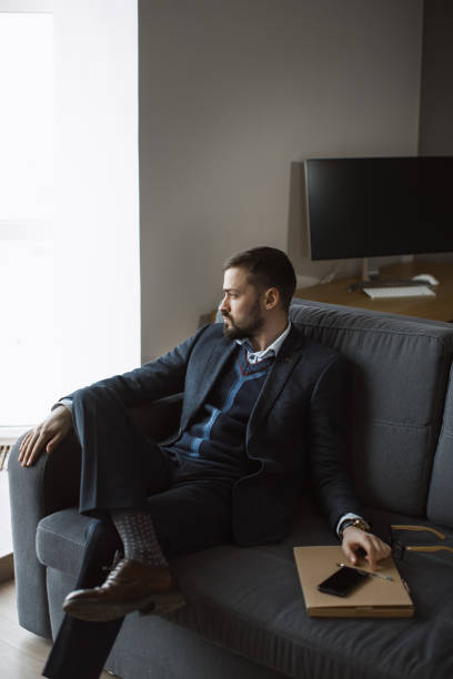 istock Modern Businessman. Confident Man in Suit 1166983771