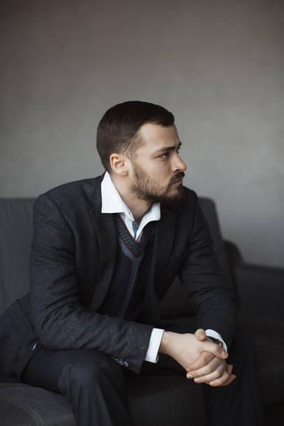 istock Modern Businessman. Confident Man in Suit 1166983834