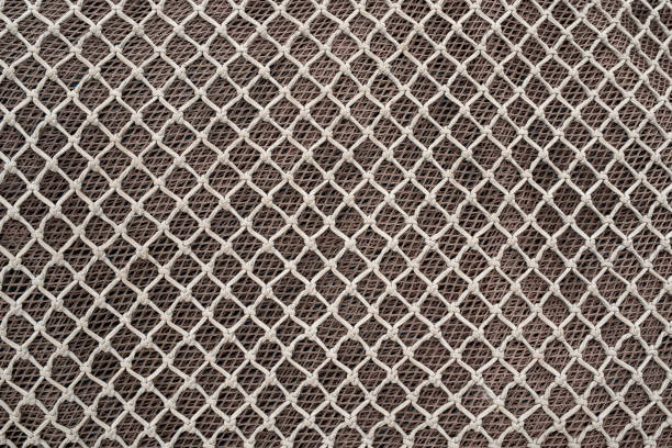 Abstarct background of fishing nets pattern. Lines patterns. Close up