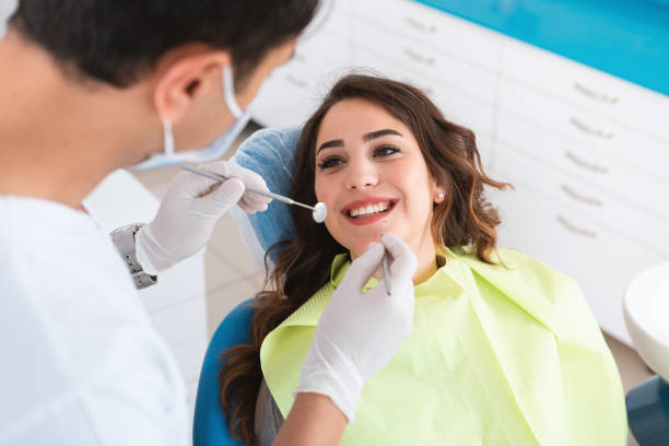 istock Young Woman at Dentist 1166996994