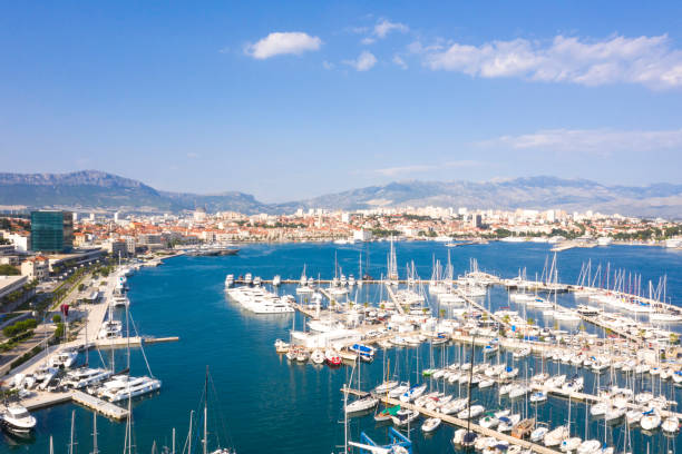 istock Aerial View of Hvar, Croatia 1167000976