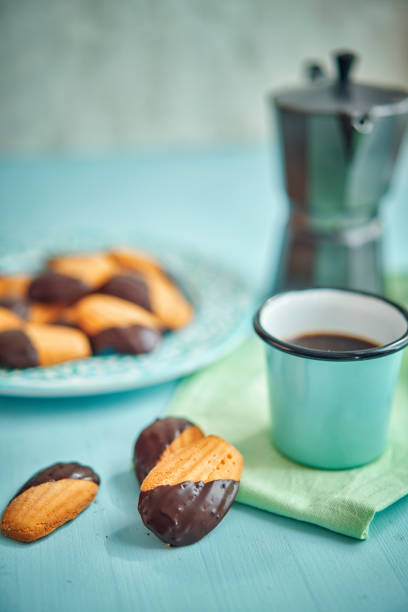 istock Madeleine Cakes with Dark Chocolate 1167001345