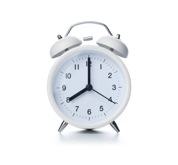 Retro Alarm Clock stock photo