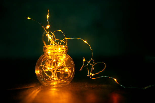 istock Garland in a bottle 1167009470