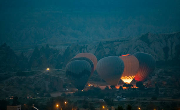 istock Hot air balloon in Cappadocia , turkey 1167014148