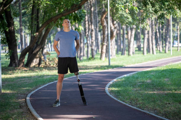 istock Motivated young man with prosthetic 1167015052