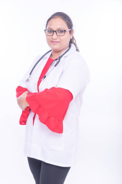 istock Middle aged Indian female doctor 1167015134