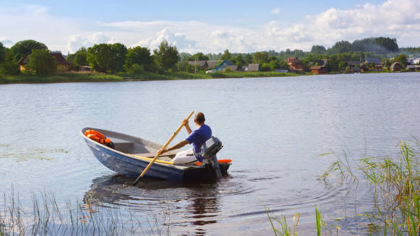 istock Summer Country Boat Trip On The Lake 1167017418