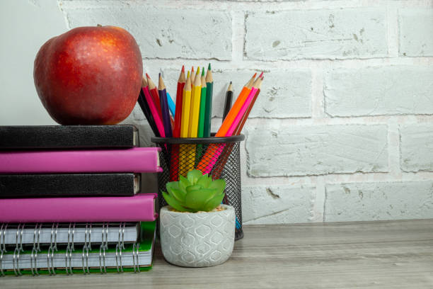 istock Back to school concept with pile of books 1167019085