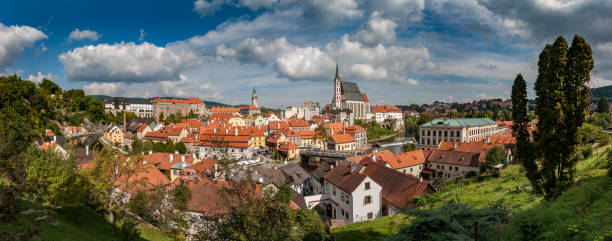 istock Panorama City View of Cesky Krumlov 1167019422