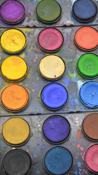 istock watercolors of various colors 1167020617