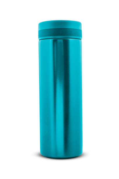 istock Modern colorful Thermo bottle isolated on white background 1167021651