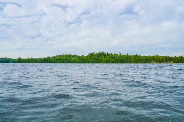 Clearwater lake in the northwoods of Ontario's Sunset Country