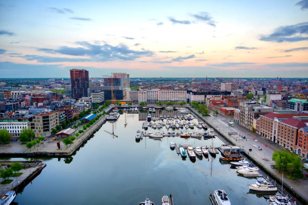 istock Port of Antwerp in Antwerp, Belgium 1167026067