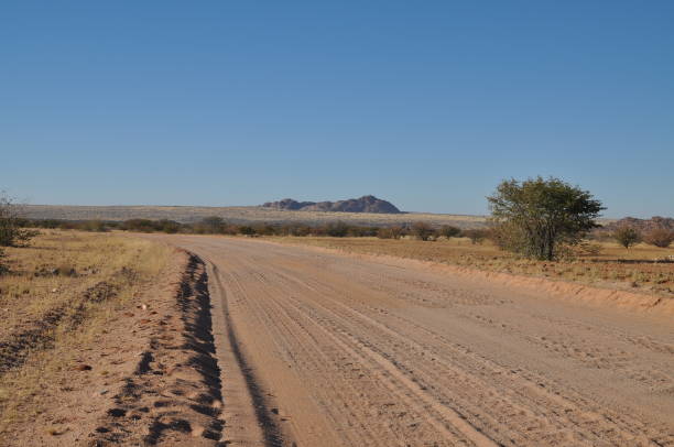 istock Panoramic view near Twyfelfontein, Namibia 1167027619