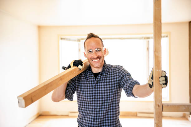 istock A man worker in the carpenter workroom renovation wolding wood 1167027815