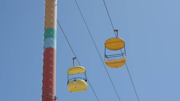 istock Yellow Cable Cars 1167030382