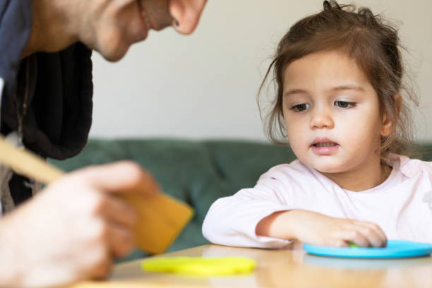 istock Toddler Playing With Father 1167037648