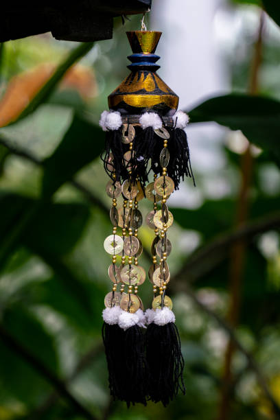 istock Balinese wind chime made of lucky coins 1167038088
