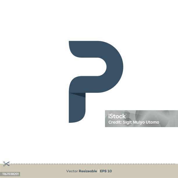 P E Vector P Letter Vector Logo Template Illustration Design Vector Eps 10 Stock ...