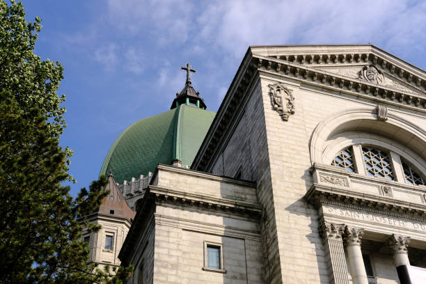 st. joseph oratory - st joseph oratory imagens e fotografias de stock