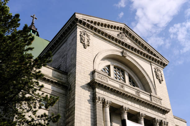 oratorio di san giuseppe - st joseph oratory foto e immagini stock