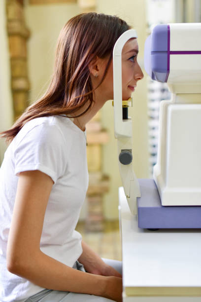 istock Examination in an ophthalmic clinic 1167044929