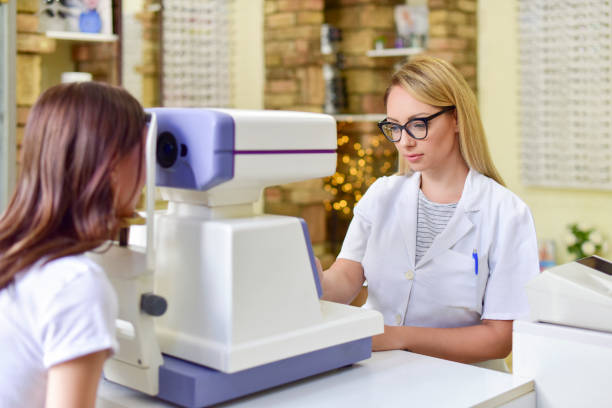 istock Examination in an ophthalmic clinic 1167044938