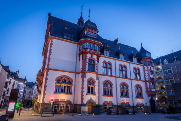 istock Limburg City Hall. at dawn 1167051918